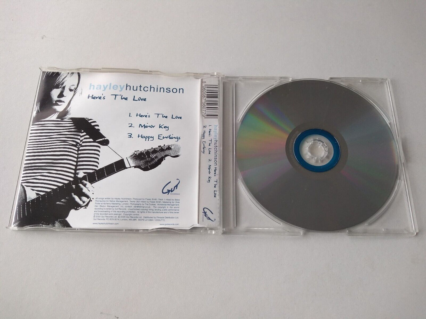 Hayley Hutchinson – Here's The Love (2005) CD single