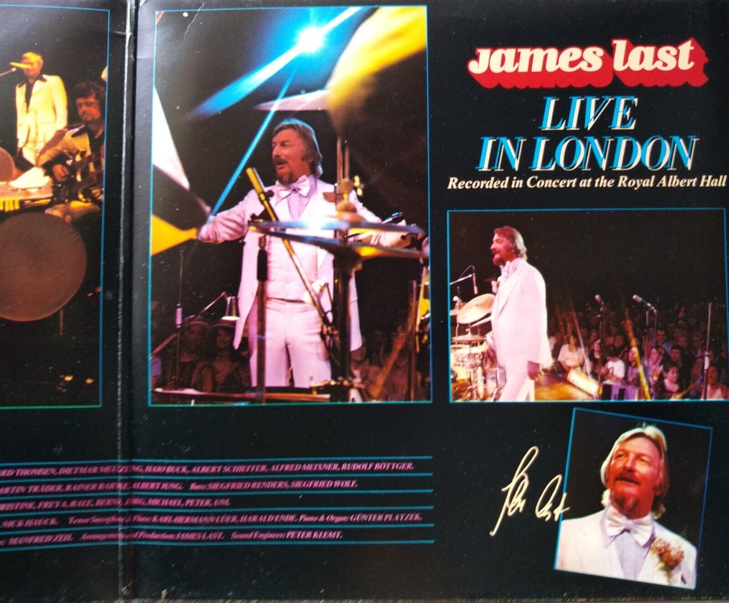 James Last – Live In London (Polydor 1978) 2x12" vinyl LP VG/VG