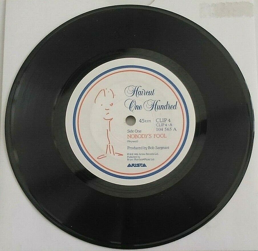 Haircut One Hundred – Nobody's Fool (Arista, 1982) 7" vinyl single VG/-