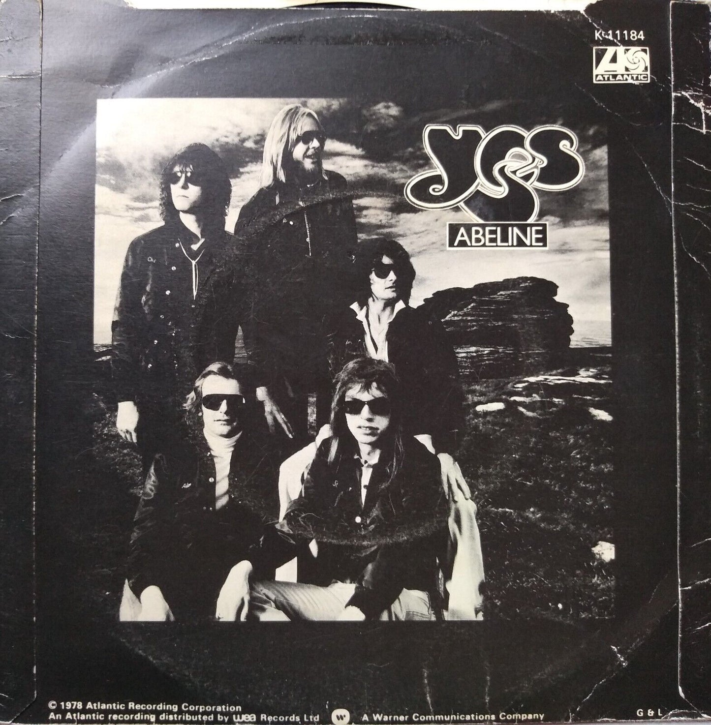 Yes - Don't Kill The Whale (Atlantic 1978) 7" vinyl single VG/VG