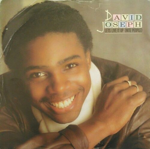 David Joseph – Let's Live It Up (Nite People) (1983) 7" vinyl single VG/VG