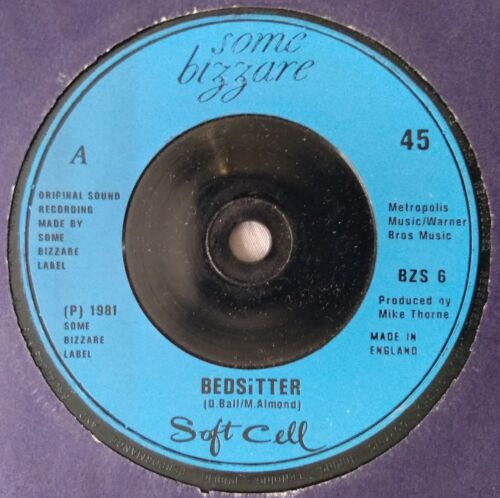 Soft Cell - Bedsitter (Some Bizarre 1981) 7" vinyl single VG/-