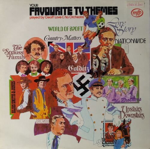 Geoff Love – Your Favourite T.V. Themes (EMI, 1973) 12" vinyl LP VG/VG