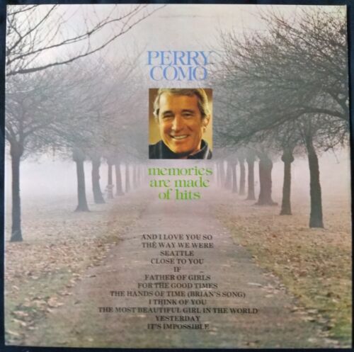 Perry Como – Memories Are Made Of Hits (RCA 1981) 12" vinyl LP VG/VG