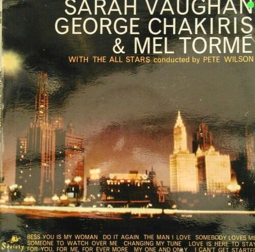 Sarah Vaughan, George Chakiris & Mel Tormé With The All Stars 12" vinyl LP VG/VG