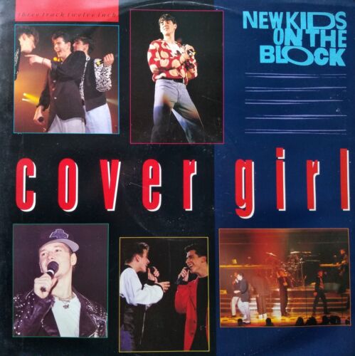 New Kids On The Block - Cover Girl (CBS 1990) 12" vinyl single VG/VG