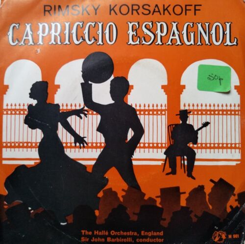 Rimsky Korsakoff, Barbirolli – Capriccio Espagnol (1961) 7" vinyl EP VG/VG