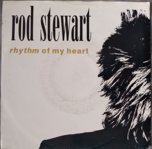 Rod Stewart - Rhythm Of My Heart (WB 1991) 7" vinyl single VG/VG Germany