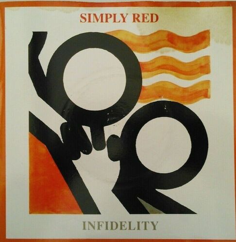 Simply Red – Infidelity (WEA, 1987) 7" vinyl single VG/VG