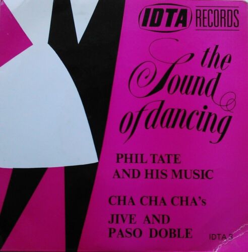 Phil Tate & His Music – Cha Cha Chas (IDTA, 1969) 7" vinyl P/S EP VG/VG