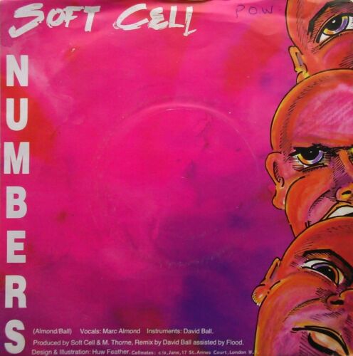 Soft Cell – Numbers (Some Bizarre, 1983) 7" vinyl P/S single VG/VG jukebox