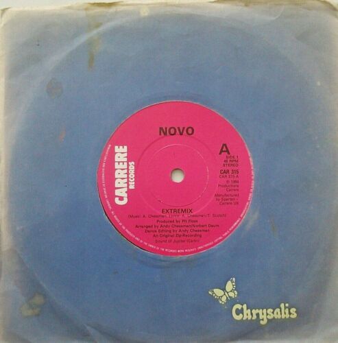 Novo - Extremix (Chrysalis, 1984) 7" vinyl single VG/-