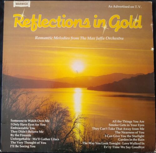 Max Jaffa Orchestra - Reflections In Gold (Warwick 1980) 12" vinyl LP VG/VG