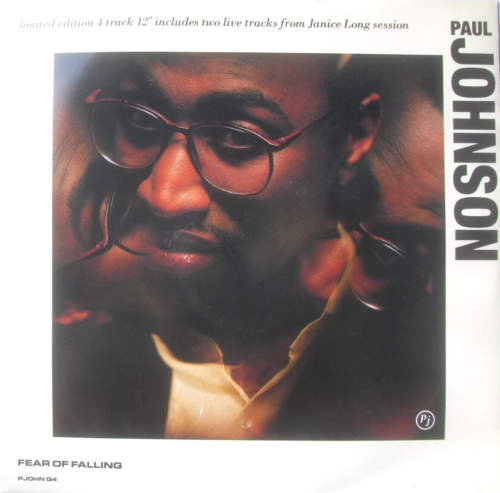 Paul Johnson - Fear Of Falling (CBS 1987) 12" vinyl single ltd ed 4 track VG/VG