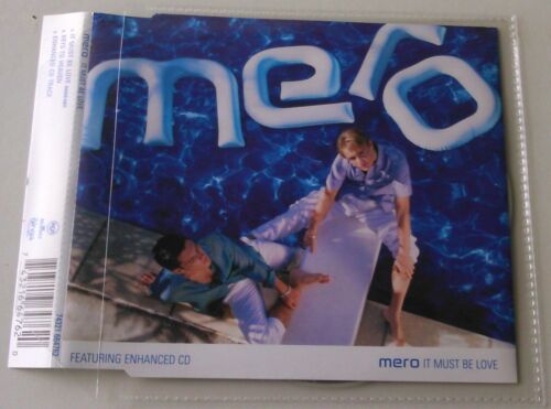 Mero – It Must Be Love (2000) CD single *no case - plastic wallet*