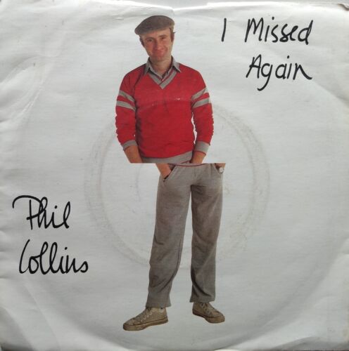 Phil Collins – I Missed Again (Virgin 1981) 7" vinyl single VG/VG