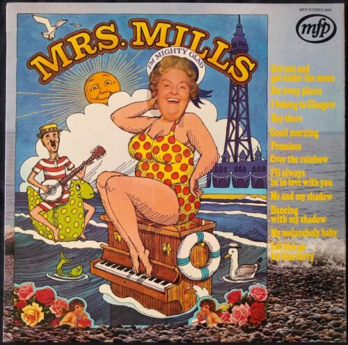 Mrs Mills - I'm Mighty Glad (EMI 1966) 12" vinyl LP VG/VG