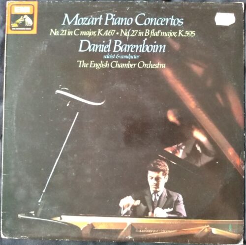 Mozart - Piano Concertos: No. 21 In C Major K.467 (EMI 1969) 12" vinyl LP VG/VG