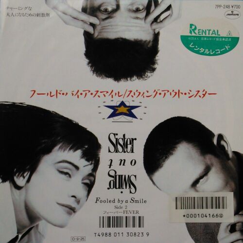 Swing Out Sister – Fooled By A Smile (1987) 7" vinyl P/S single VG/VG Japan