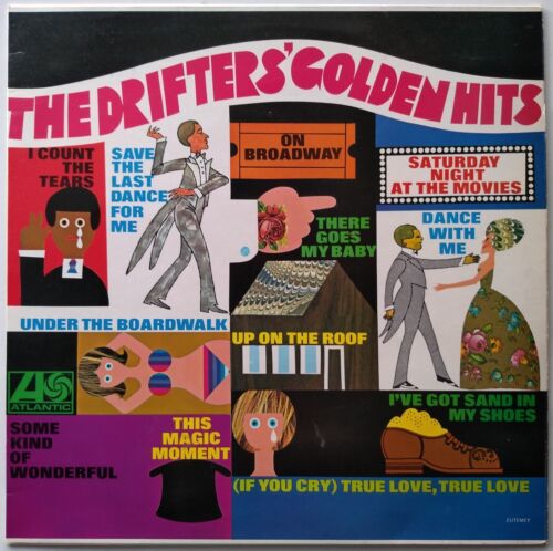 The Drifters - The Drifters' Golden Hits (Atlantic) 12" vinyl LP VG/VG