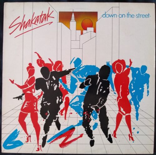 Shakatak - Down on the Street (Polydor 1984) 12" vinyl LP VG/VG