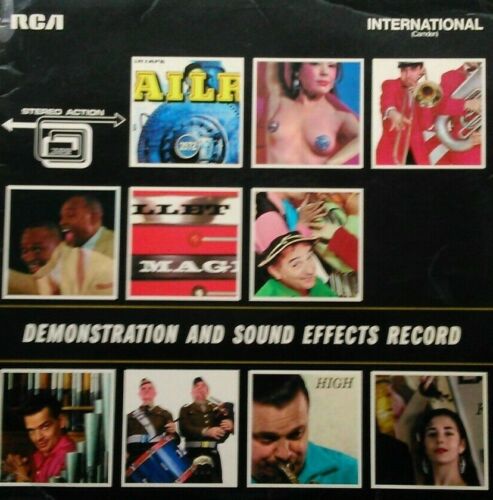 Stereophonic Demonstration And Sound Effects (RCA, 1970) 12" vinyl LP VG/VG