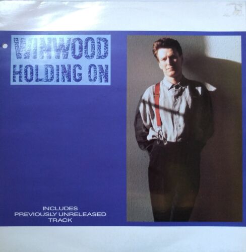 Steve Winwood - Holding On (Virgin 1988) 12" vinyl single VG/VG