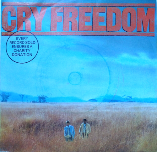 George Fenton and Jonas Gwangwa - Cry Freedom (MCA 1987) 7" vinyl single VG/VG