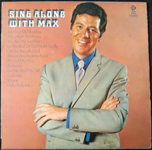 Max Bygraves – Sing Along With Max (Pye 1971) 12" vinyl LP  VG/VG