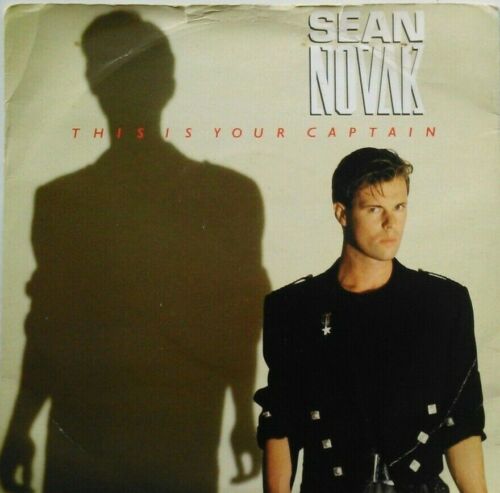 Sean Novak – This Is Your Captain (Priority, 1984) 7" vinyl P/S single VG/VG