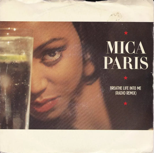 Mica Paris - Breathe Life Into Me (1988) 7" vinyl P/S single VG/G