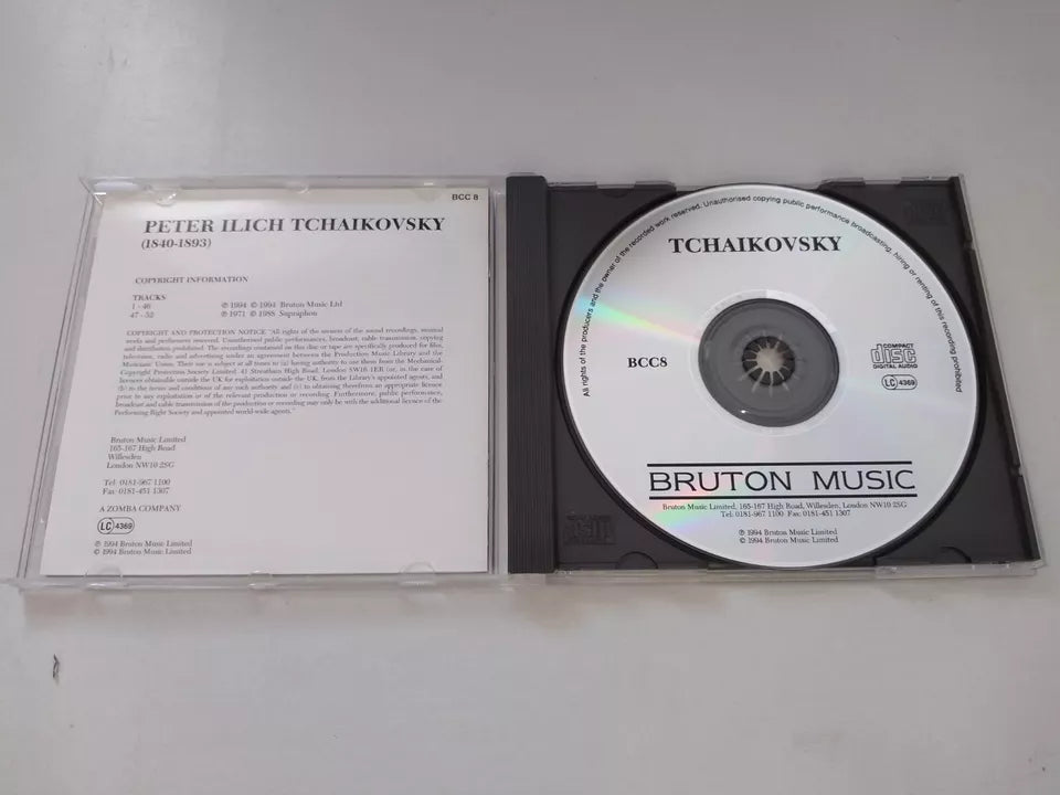 Tchaikovsky, RPO - Swan Lake (Bruton 1994) CD album