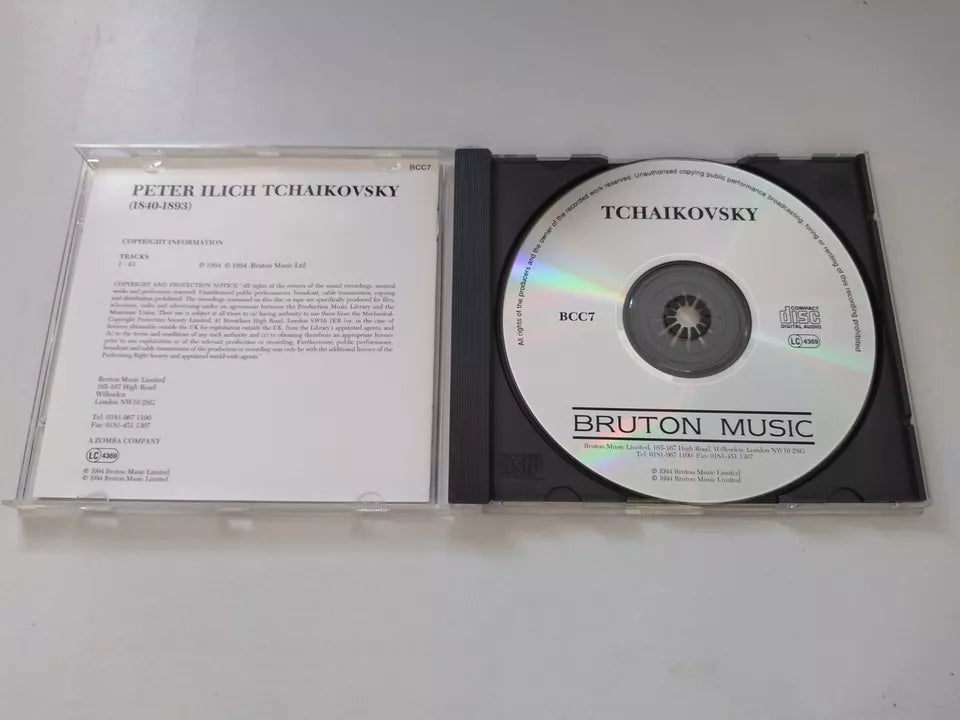 Tchaikovsky, RPO - Capriccio Italien (Bruton 1994) CD album