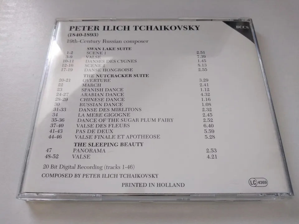 Tchaikovsky, RPO - Swan Lake (Bruton 1994) CD album