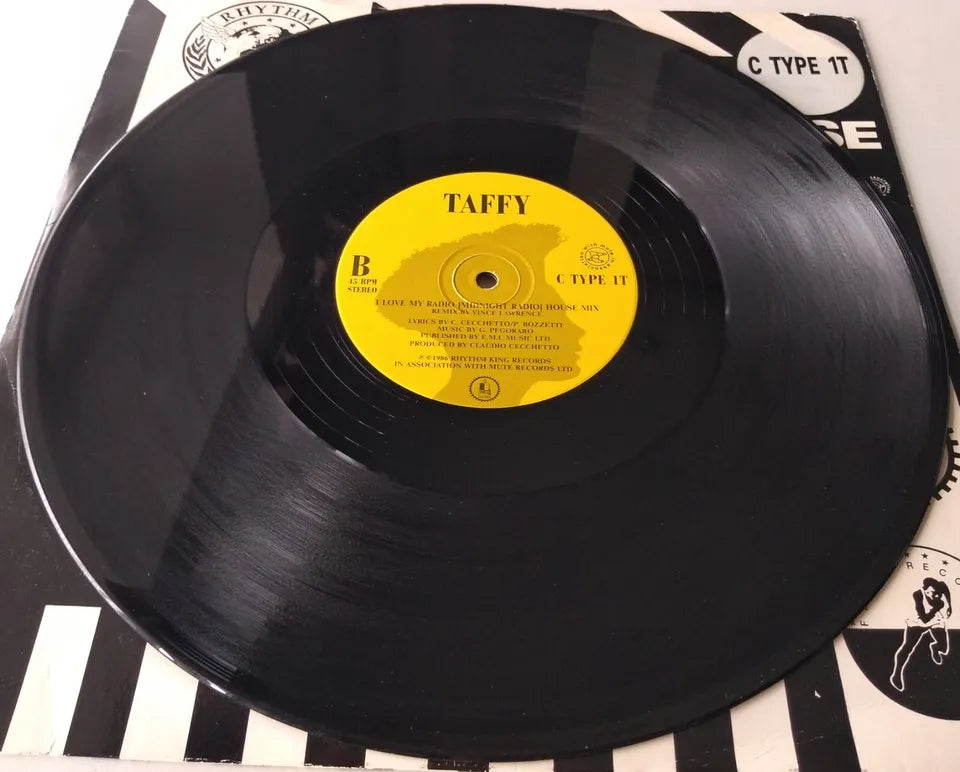 Taffy - I Love My Radio (Midnight Radio) (1986) 12" vinyl single VG/VG promo