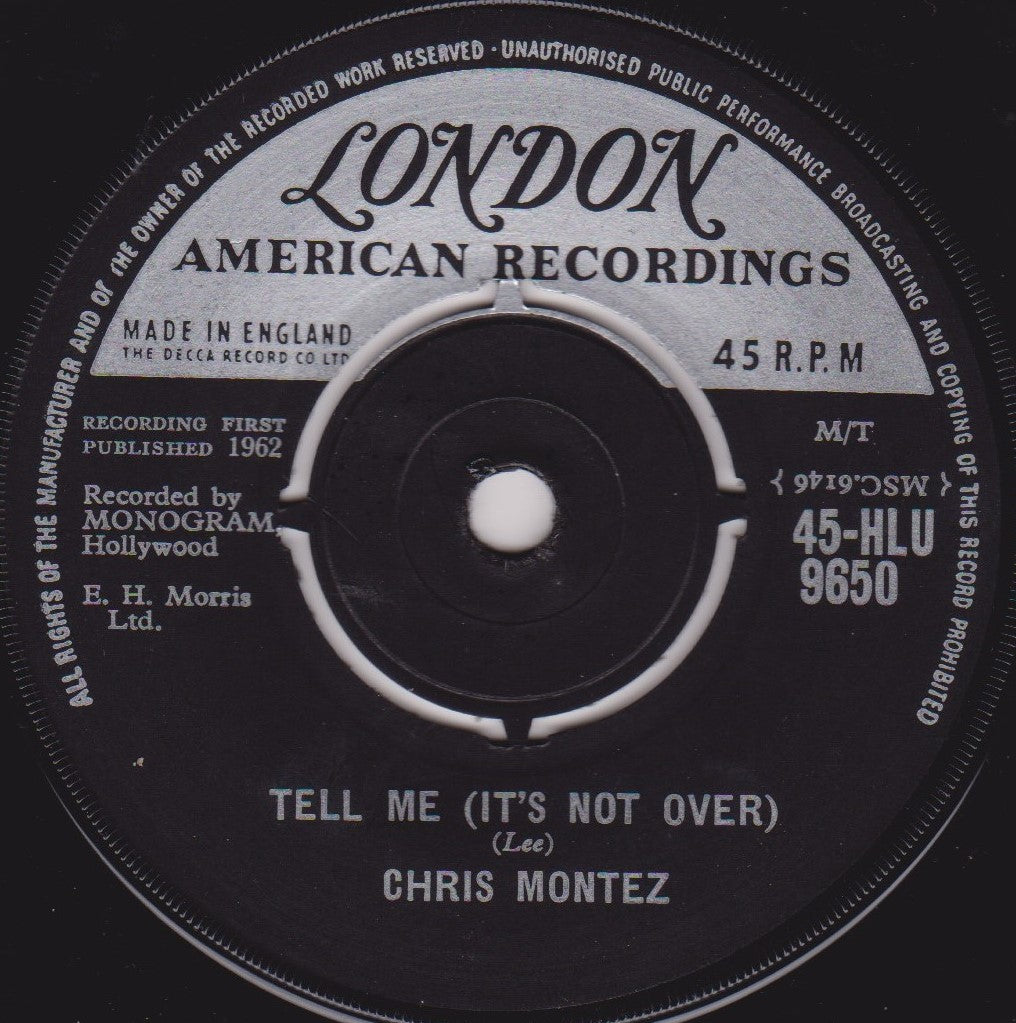 Chris Montez – Some Kinda Fun (London 1963) 7" vinyl single VG/-
