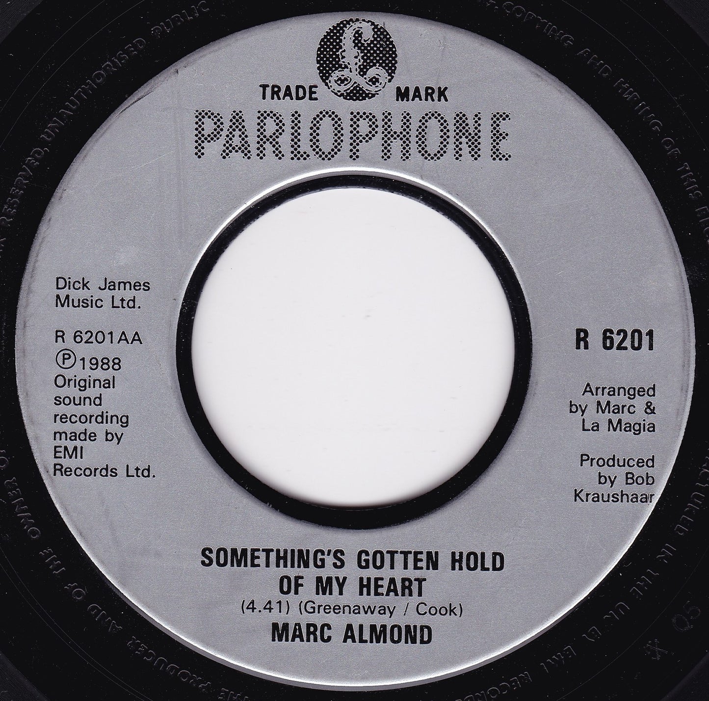 Marc Almond - Something's Gotten Hold Of My Heart 7" vinyl single VG/- jukebox