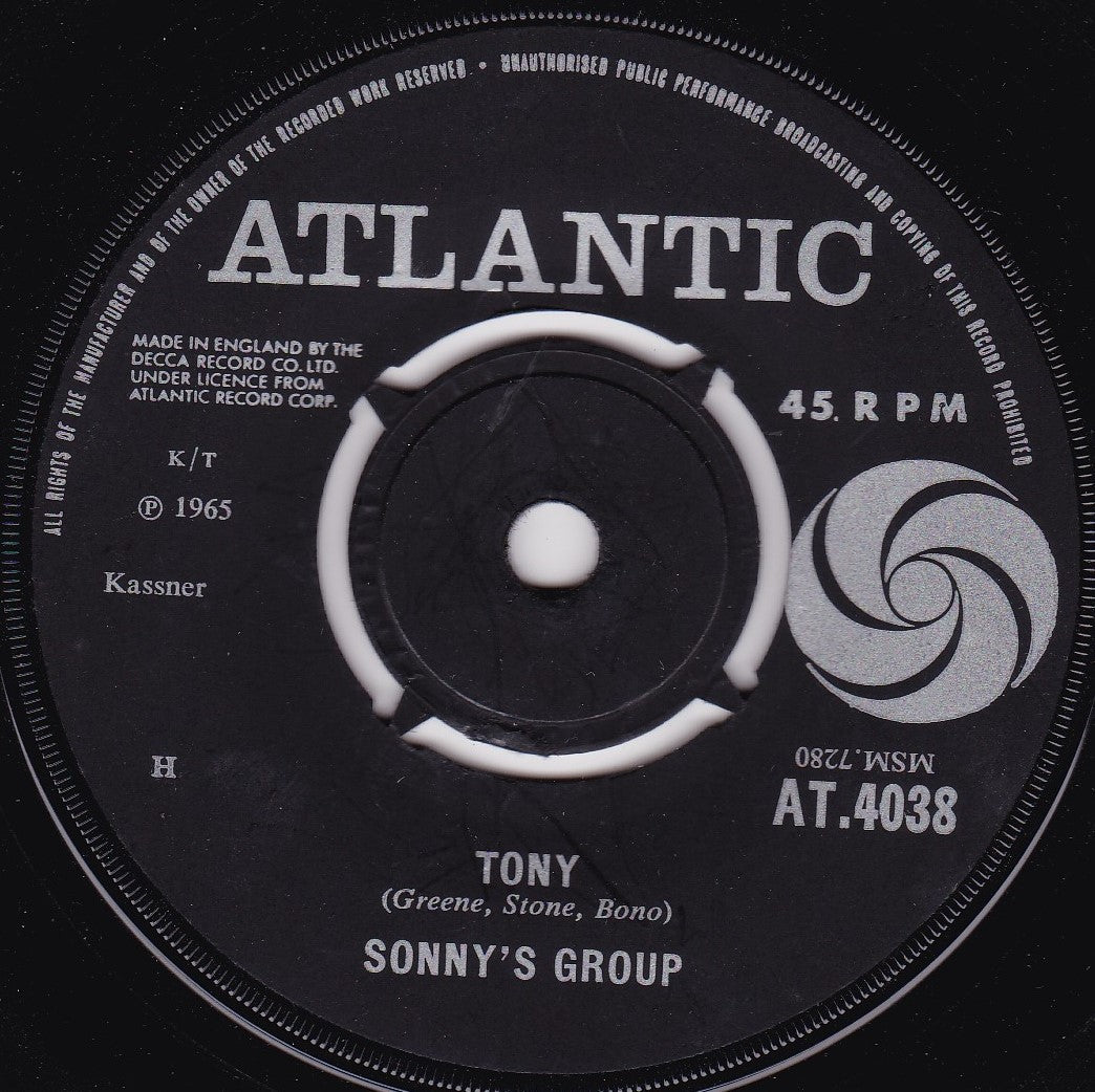 Sonny - Laugh At Me (Atlantic 1965) 7" vinyl single G+/-