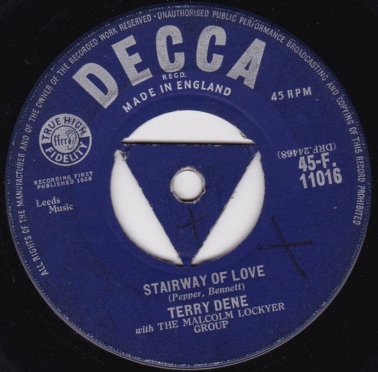 Terry Dene – Stairway Of Love (Decca 1958) 7" vinyl single G+/-