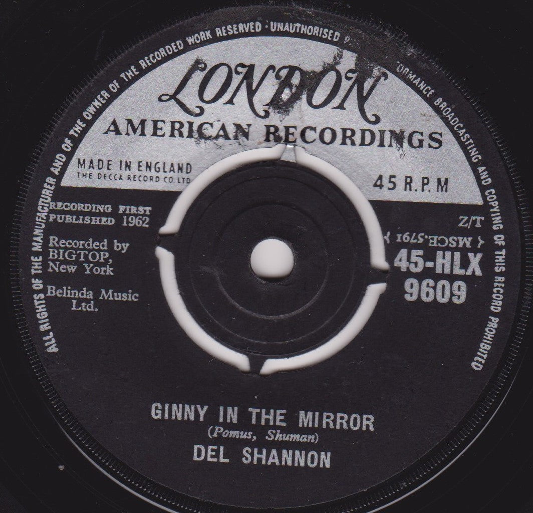 Del Shannon - The Swiss Maid (London 1962) 7" vinyl single VG/-