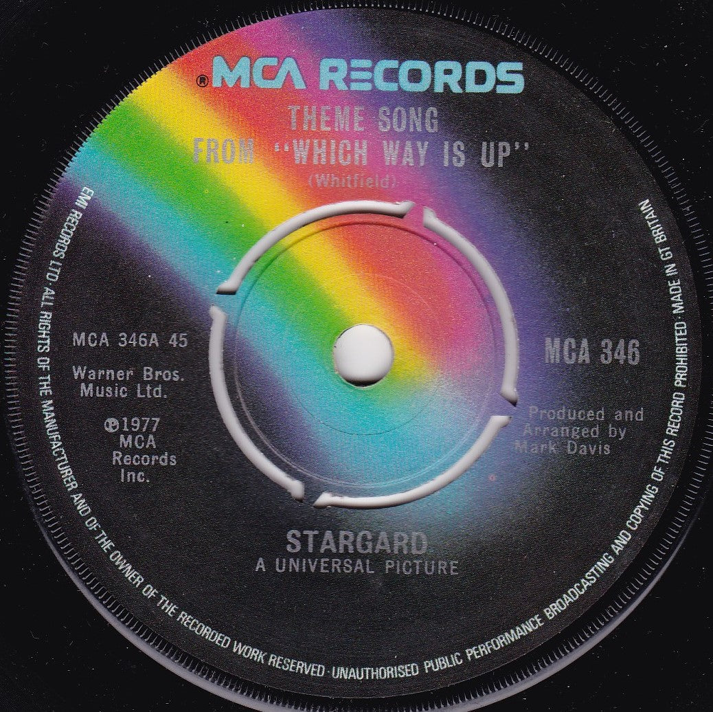 Stargard ‎– Theme Song From "Which Way Is Up" (MCA 1977) 7" vinyl single G+/-