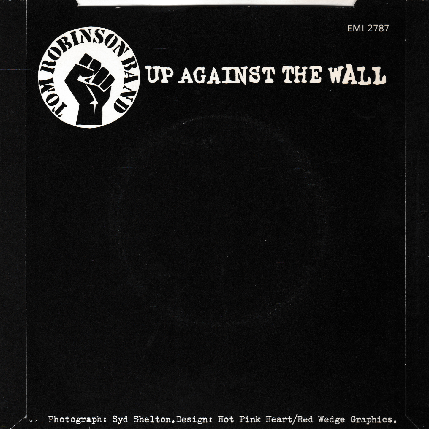 Tom Robinson Band - Up Against The Wall (EMI 1978) 7" vinyl P/S single VG/VG