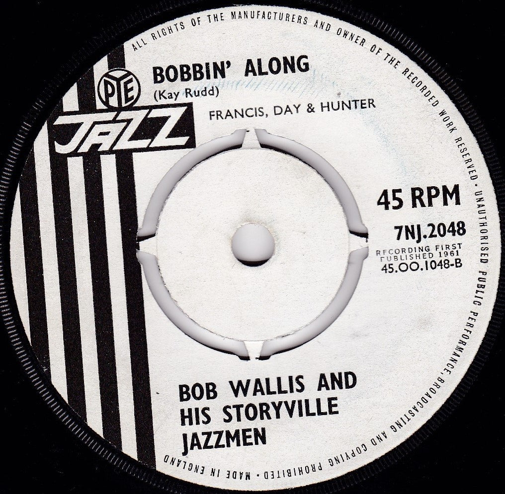 Bob Wallis And His Storyville Jazzmen ‎– Come Along Please (Pye 1962) 7" vinyl single G+/-
