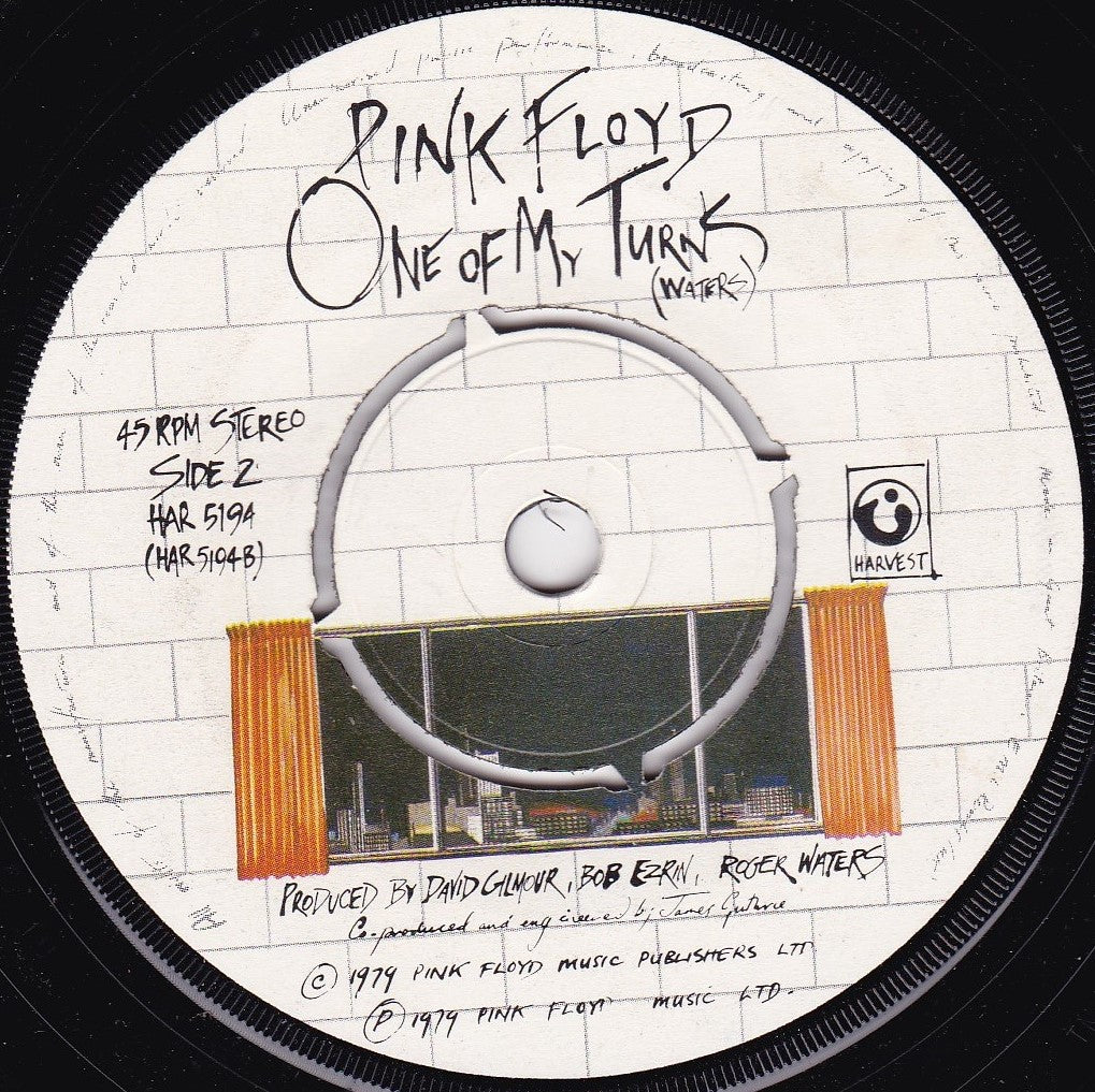 Pink Floyd – Another Brick In The Wall (Part II) (Harvest 1979) 7" vinyl single VG/-