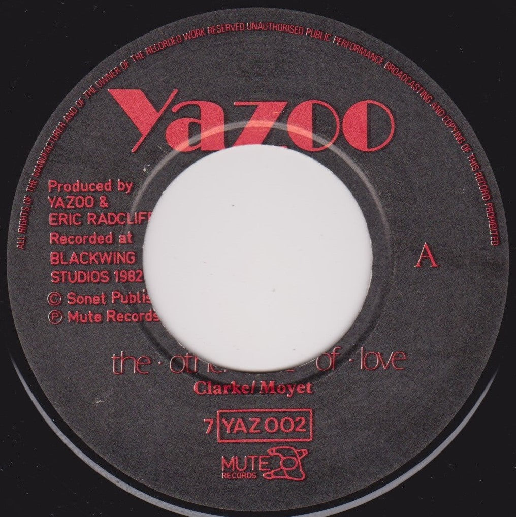 Yazoo – The Other Side Of Love (Mute 1982) 7" vinyl  single VG/- jukebox