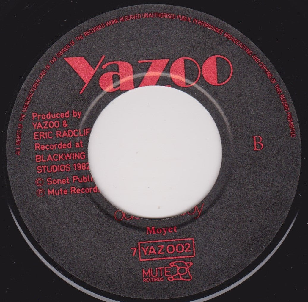 Yazoo – The Other Side Of Love (Mute 1982) 7" vinyl  single VG/- jukebox