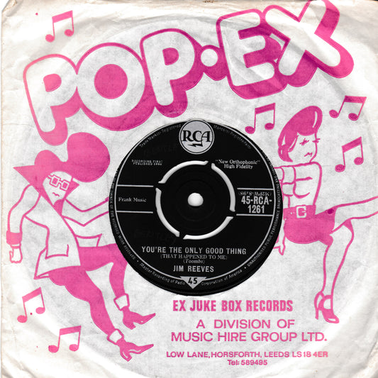 Jim Reeves ‎– You're The Only Good Thing (That Happened To Me) (RCA 1960) 7" vinyl single VG/-