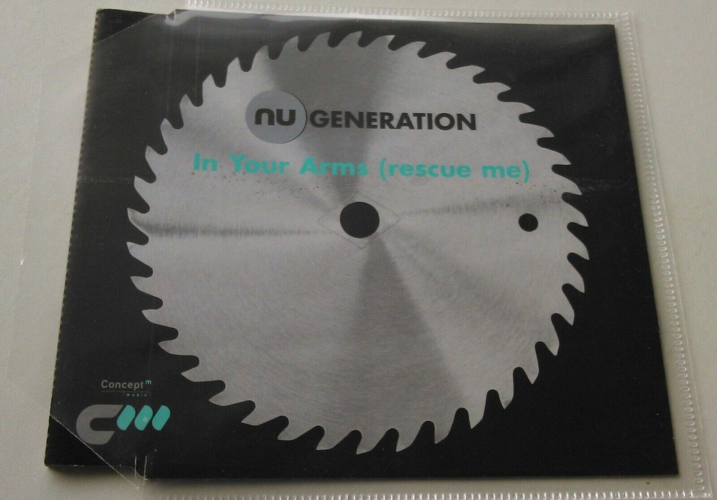 Nu Generation – In Your Arms (1999) CD single *no case - plastic wallet*