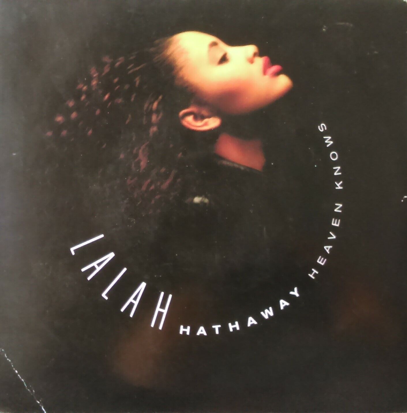 Lalah Hathaway – Heaven Knows (Virgin, 1990) 7" vinyl single VG/VG